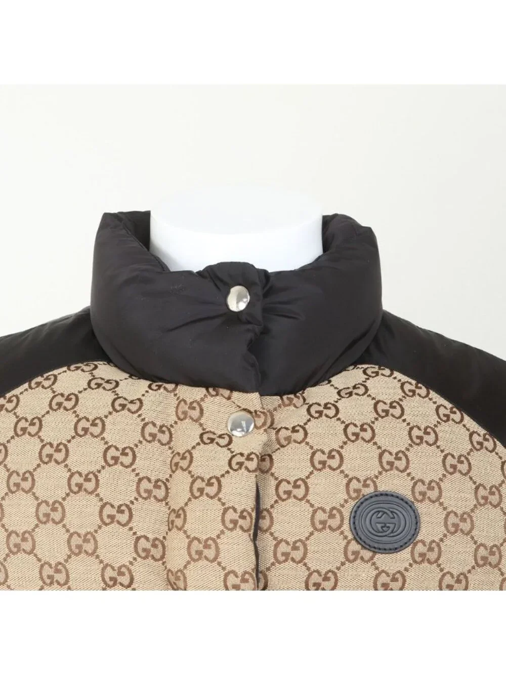 Gucci GG Canvas Down Vest 42 Jacket